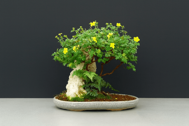 Cincoenrama leñoso - Potentilla fruticosa