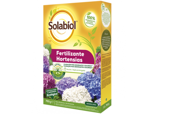 Fertilizante Hortensias 750g - Solabiol