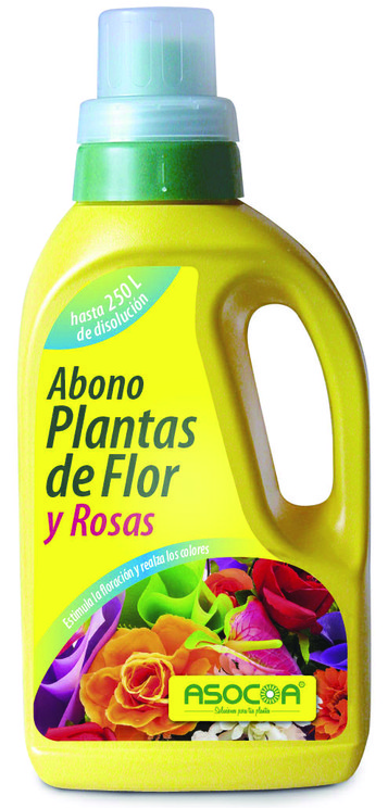 Abono Plantas de Flor y Rosales 1L - ASOCOA - El Nou Garden