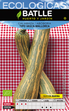 Calabaza Vasca-Mallorca selección Marina - Semillas ecológicas - Batlle - El Nou Garden